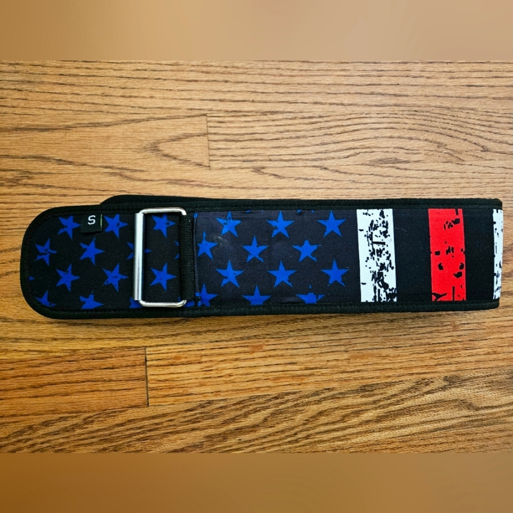 BEAR KOMPLEX BKX - Straight 4" belt Stars & Stripes